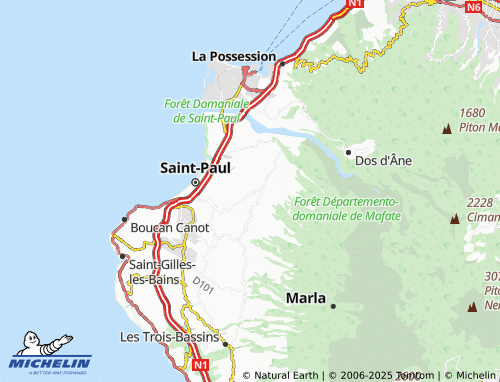Mapa MICHELIN La Roche Marianne - ViaMichelin