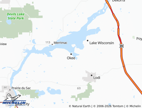 Mappa MICHELIN Okee - ViaMichelin