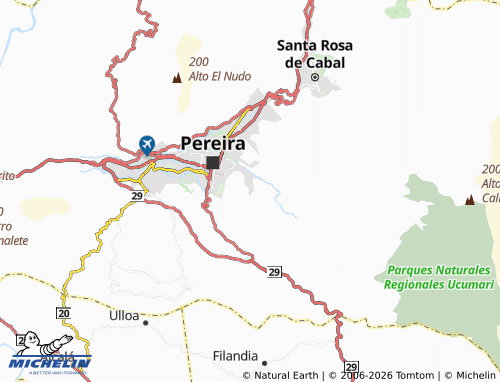 MICHELIN El Danubio map - ViaMichelin
