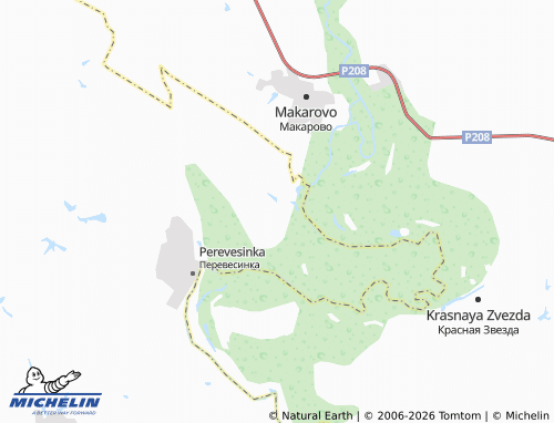 MICHELIN-Landkarte Grivki - ViaMichelin