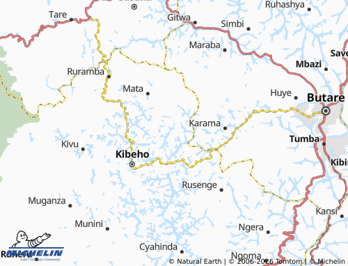 MICHELIN-Landkarte Mbasa - ViaMichelin