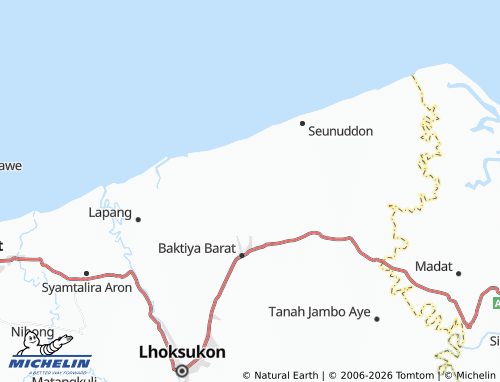 MICHELIN Matang Raya Barat map - ViaMichelin