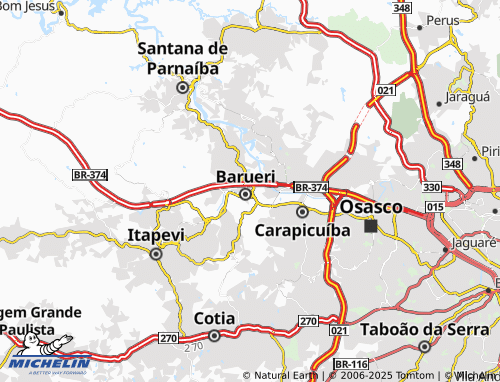 MICHELIN Vila Conceição map - ViaMichelin
