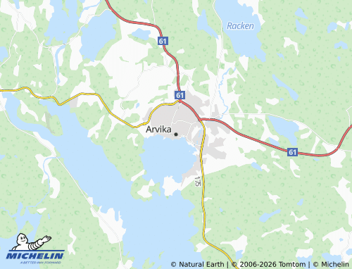 MICHELIN-Landkarte Arvika - ViaMichelin