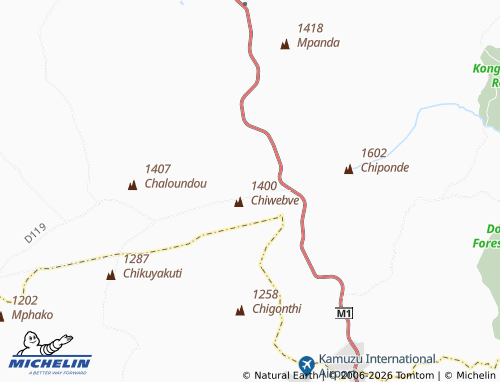 MICHELIN Gwede map - ViaMichelin