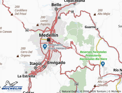 Carte MICHELIN Bomboná Número 2 - ViaMichelin