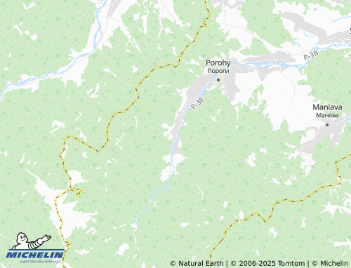 MICHELIN Huta map - ViaMichelin