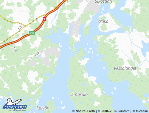 MICHELIN-Landkarte Essvik - ViaMichelin