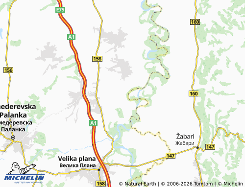 Mapa MICHELIN Trnovče - ViaMichelin