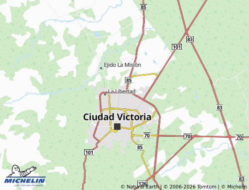Mappa MICHELIN Charcos de Abajo - ViaMichelin