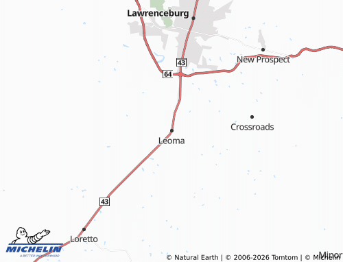 Mappa MICHELIN Leoma - ViaMichelin