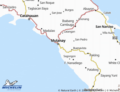 MICHELIN Butanyog map - ViaMichelin