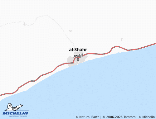 MICHELIN-Landkarte al-Shahr - ViaMichelin