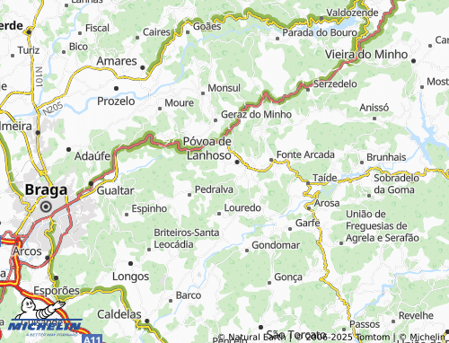 Mapa MICHELIN Pregal - ViaMichelin