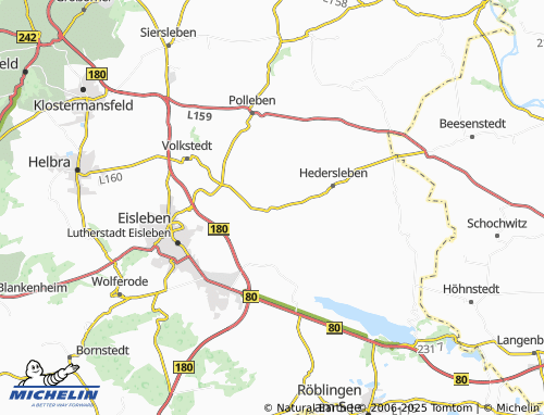 Mappa MICHELIN Oberrißdorf - ViaMichelin