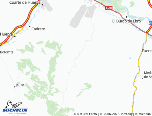 Mappa MICHELIN Torrecilla de Valmadrid - ViaMichelin
