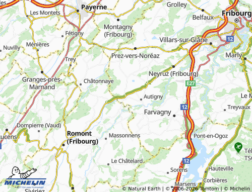 Mappa MICHELIN Chénens - ViaMichelin