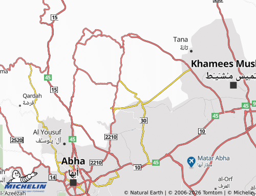 MICHELIN-Landkarte al-Rawnaq - ViaMichelin