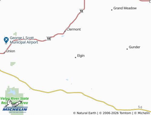 Mappa MICHELIN Elgin - ViaMichelin