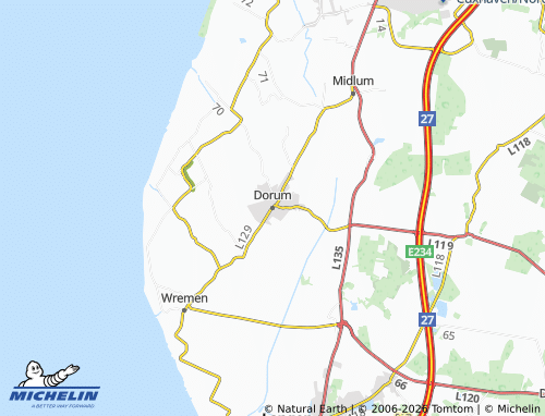 Carte MICHELIN Dorum - ViaMichelin