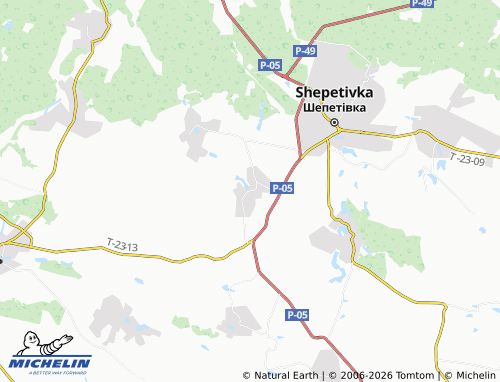 MICHELIN Plesna map - ViaMichelin