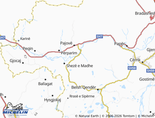 MICHELIN-Landkarte Trash - ViaMichelin