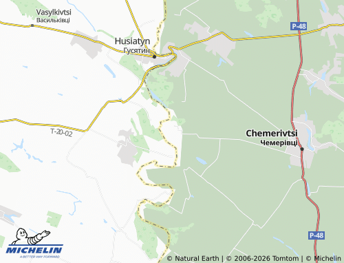 MICHELIN Krykiv map - ViaMichelin