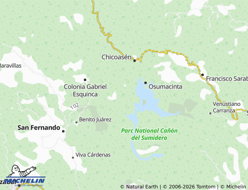 Mappa MICHELIN Tan-Ka Pak-Ba - ViaMichelin