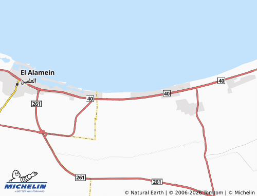 Mappa MICHELIN Qaryat Ateek - ViaMichelin