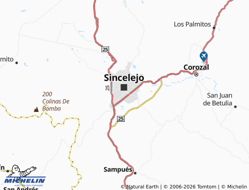 Carte MICHELIN Narcisa - ViaMichelin