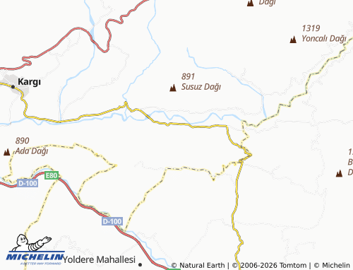 Mappa MICHELIN Maksutlu - ViaMichelin