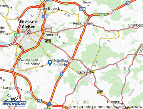 Mapa MICHELIN Steinbach - ViaMichelin