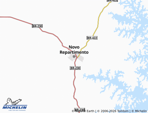 Mapa MICHELIN Novo Repartimento - ViaMichelin