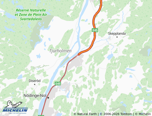 Carte MICHELIN Älvängen - ViaMichelin