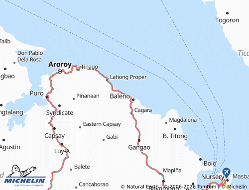 MICHELIN Potoson map - ViaMichelin