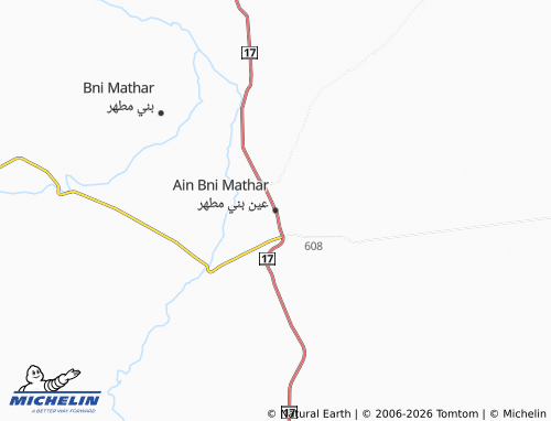 Mappa MICHELIN Ayn Bani Muthir - ViaMichelin