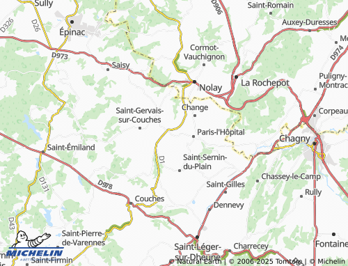 Carte MICHELIN Créot - ViaMichelin