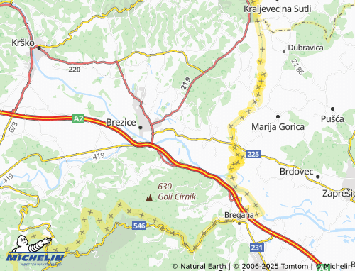 Mappa MICHELIN Mostec - ViaMichelin