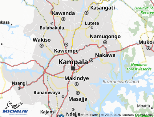 MICHELIN Kololo map - ViaMichelin