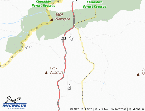 MICHELIN Kabvidebwere map - ViaMichelin