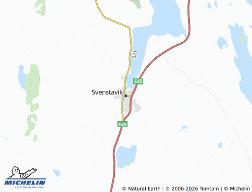 Mappa MICHELIN Svenstavik - ViaMichelin