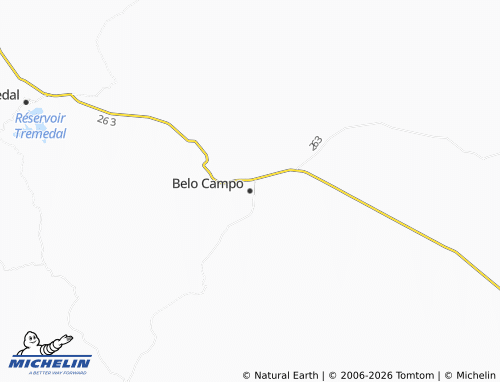Mappa MICHELIN Belo Campo - ViaMichelin