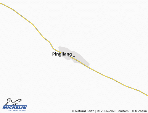 MICHELIN Pingliang map - ViaMichelin