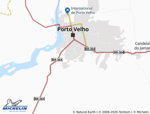 Mapa MICHELIN Cidade Nova - ViaMichelin