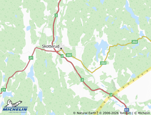 MICHELIN Gulli map - ViaMichelin