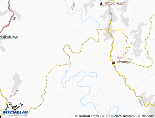 MICHELIN Nhlalwane map - ViaMichelin