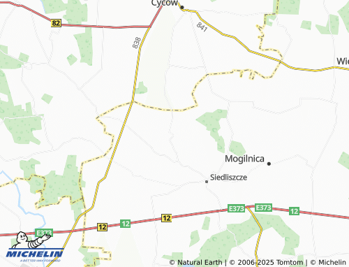 MICHELIN Majdan Zahorodyński map - ViaMichelin