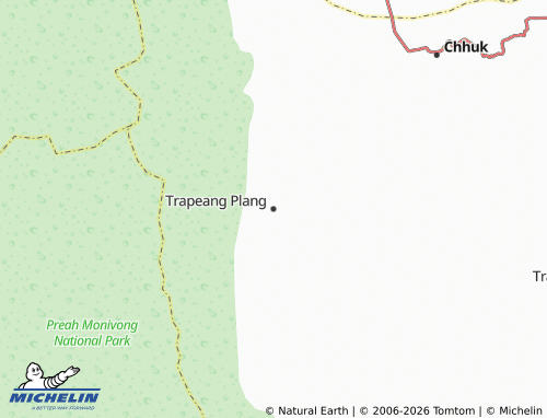 Mapa MICHELIN Trapeang Plang - ViaMichelin
