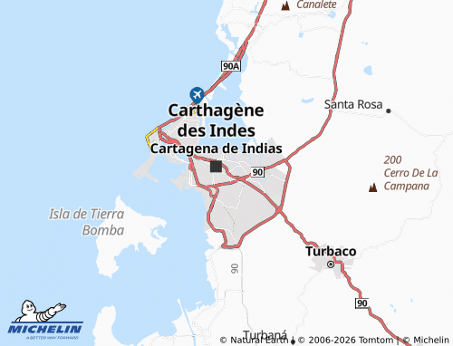 Carte MICHELIN Los Ejecutivos - ViaMichelin