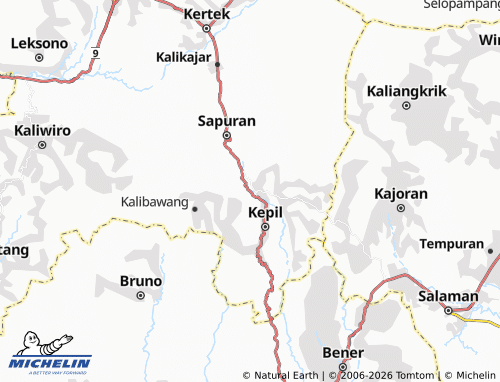 MICHELIN Beran map - ViaMichelin